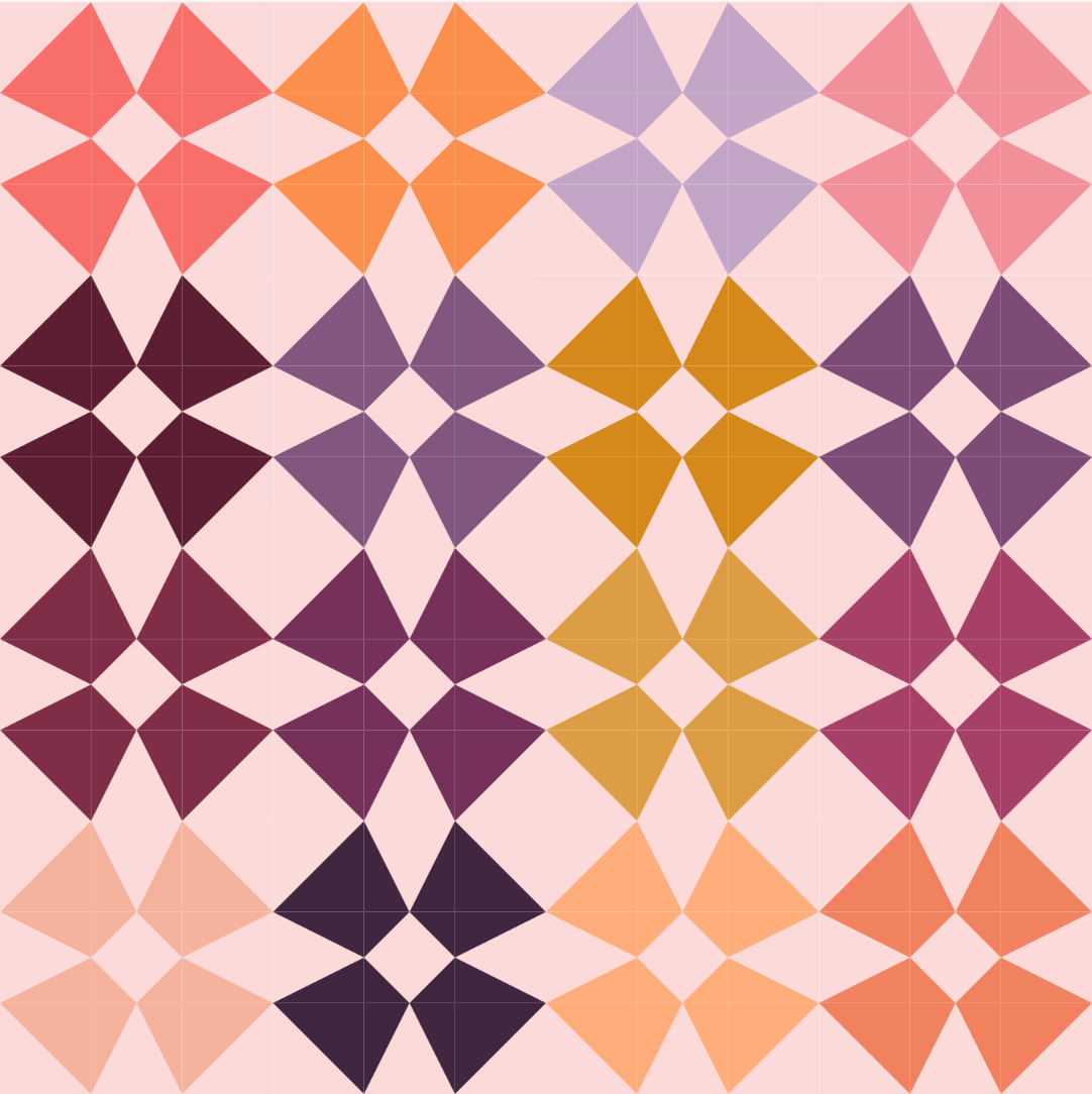 Dogwood Blossoms Quilt Kit: Jane X Petal