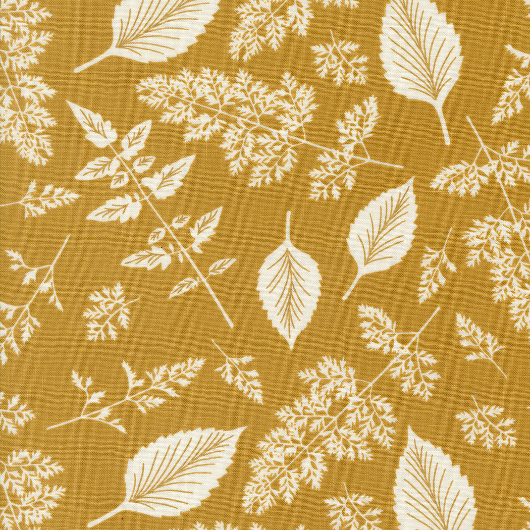 Goldenrod - Leaf Pattern from Field of Flowers by Katharine Watson