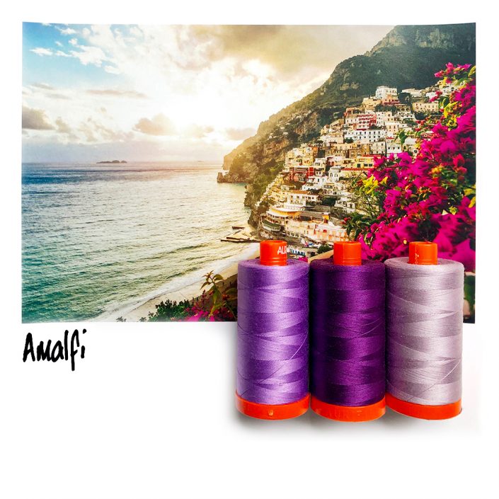 Aurifil Color Builder - Amalfi Purple