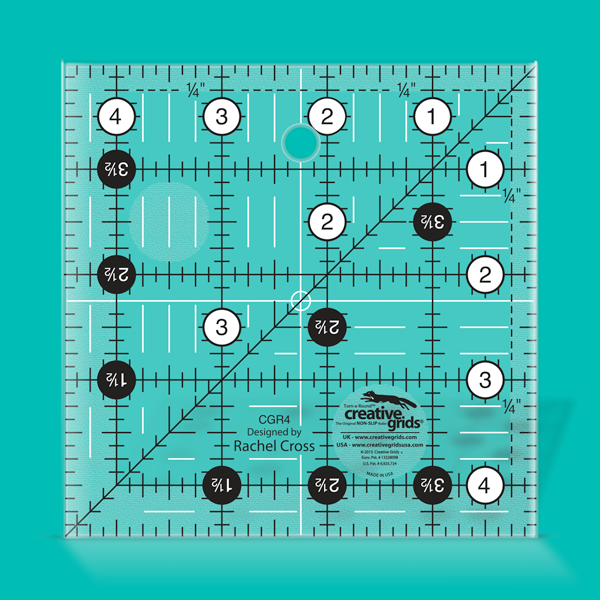 Rulers: 4 ½ in Square by Creative Grids