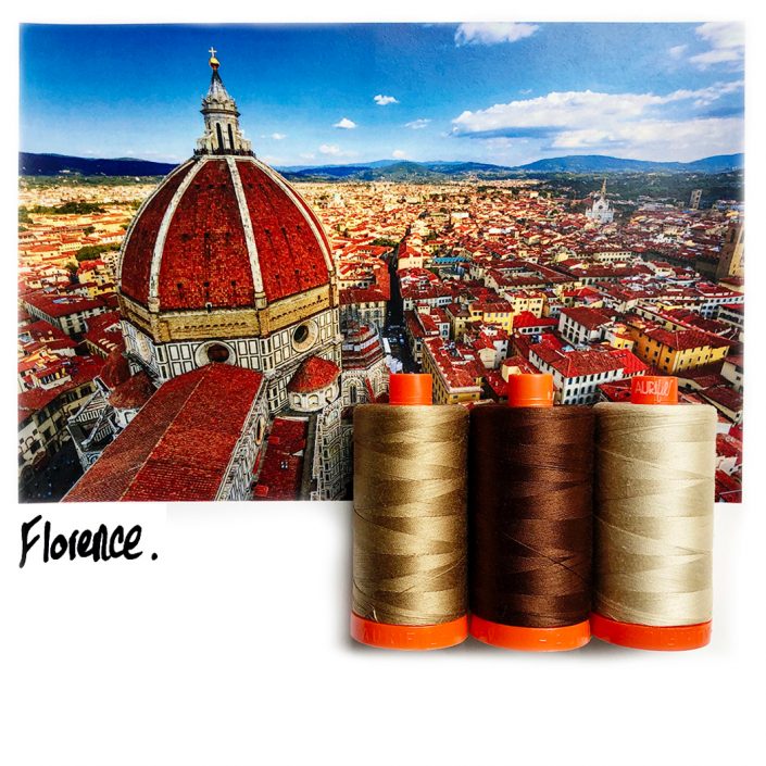 Aurifil Color Builder - Florence Brown