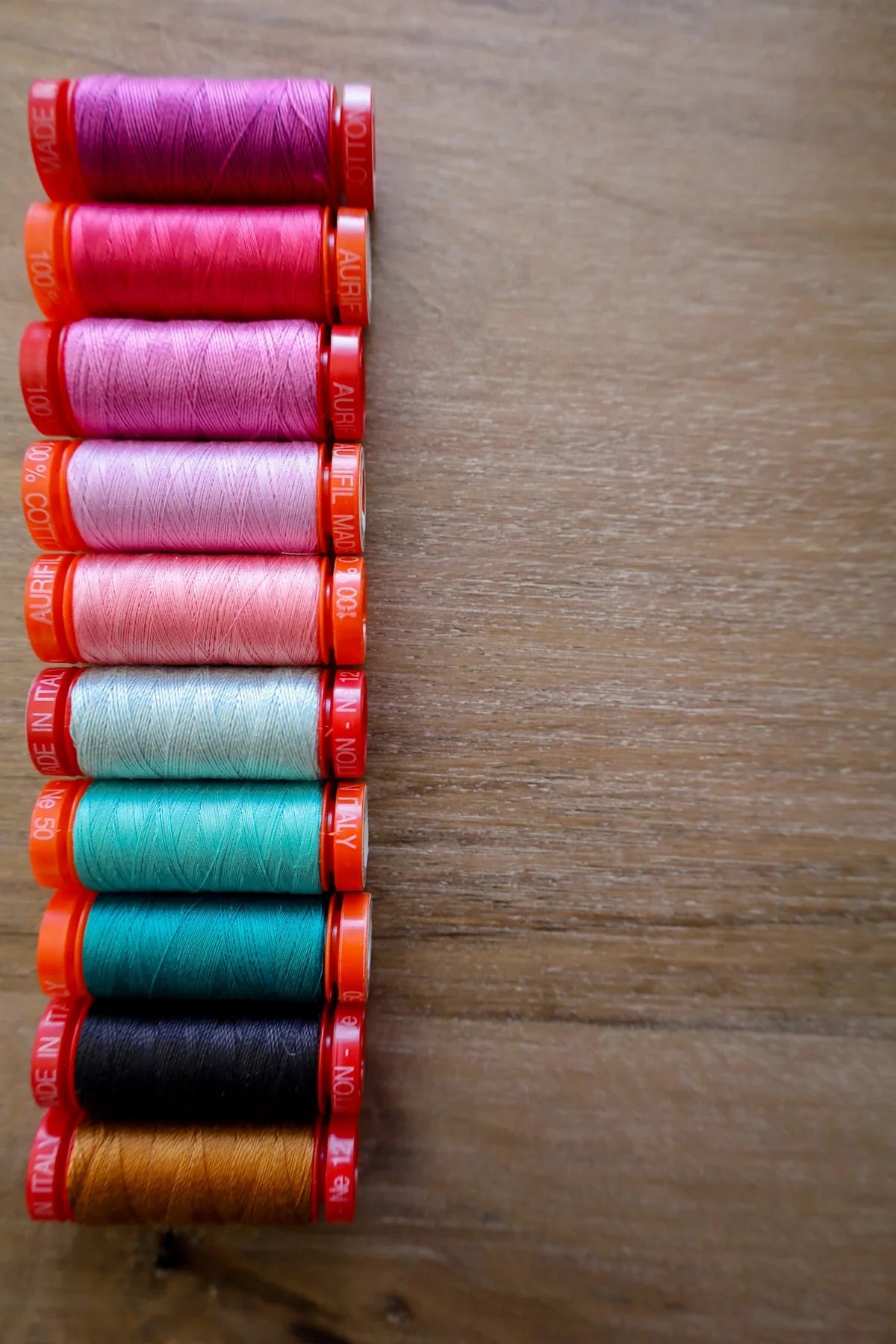 Heirloom: Aurifil Thread Collection by Lo & Behold Stitchery