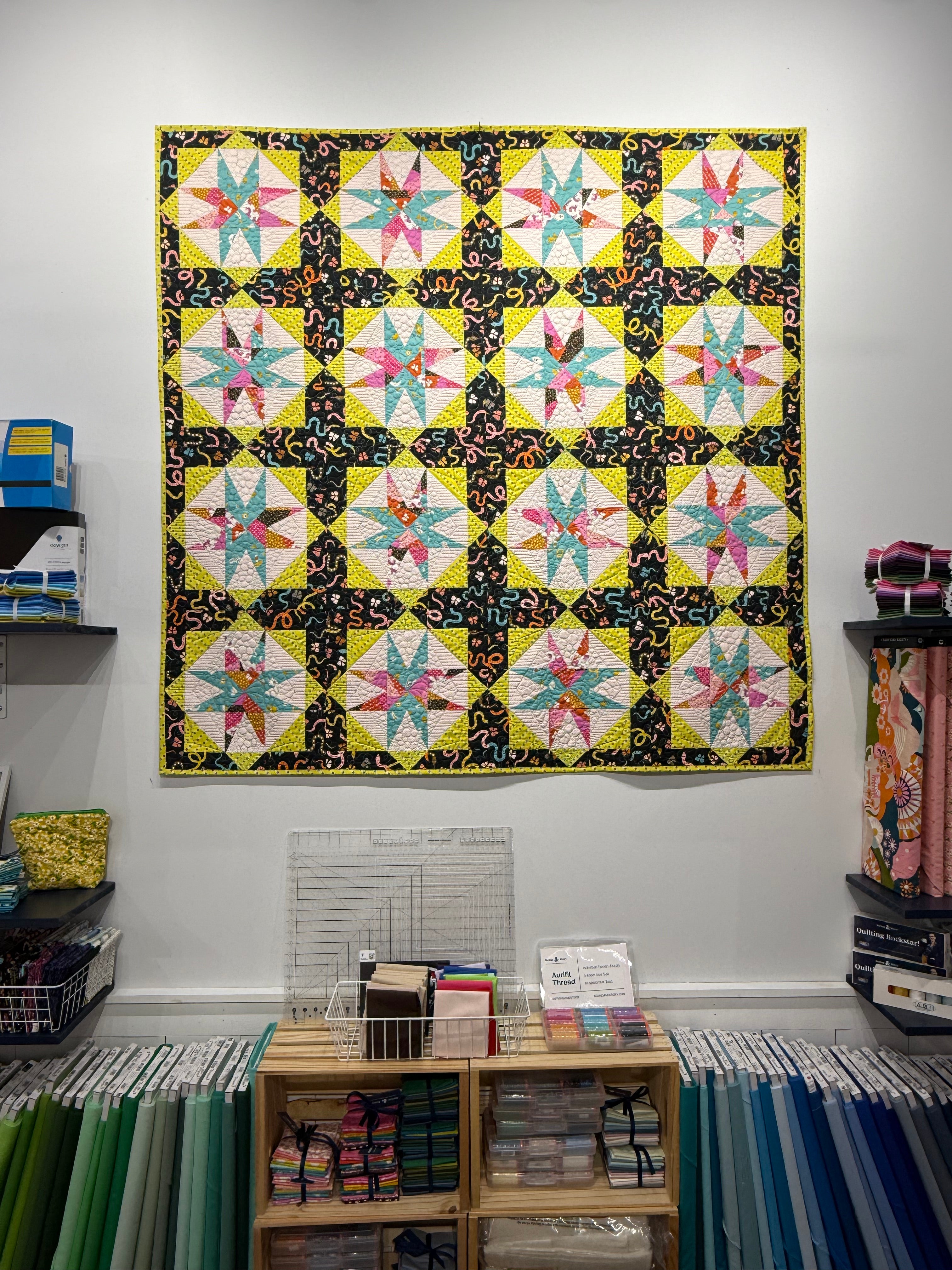 Star Island Quilt Class- May 14 AND 16, 2026- IN PERSON CLASS