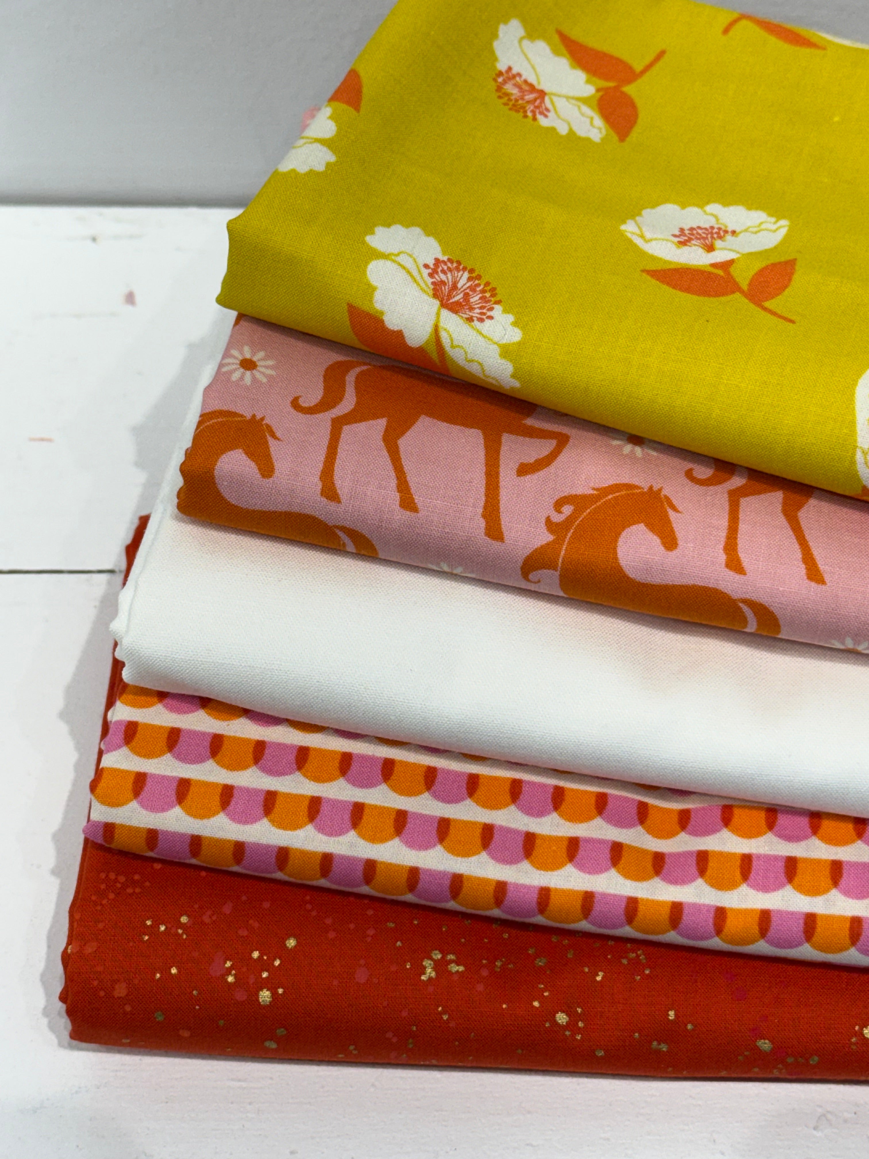 Star Island Kit: LARGE THROW: Sweet Clementine