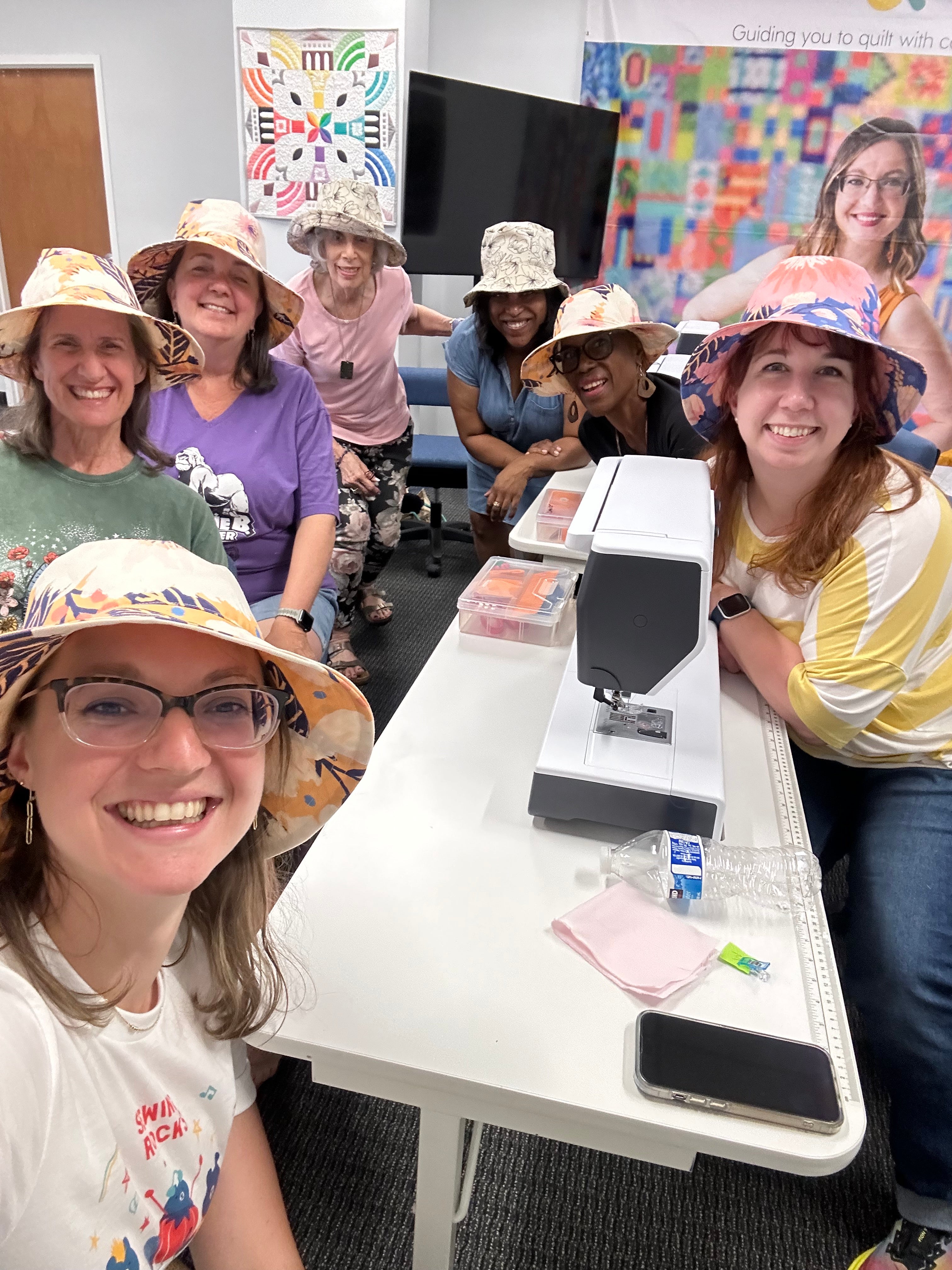 Bucket Hat: Sip & Sew Project Nights - March 27, 2025- IN PERSON