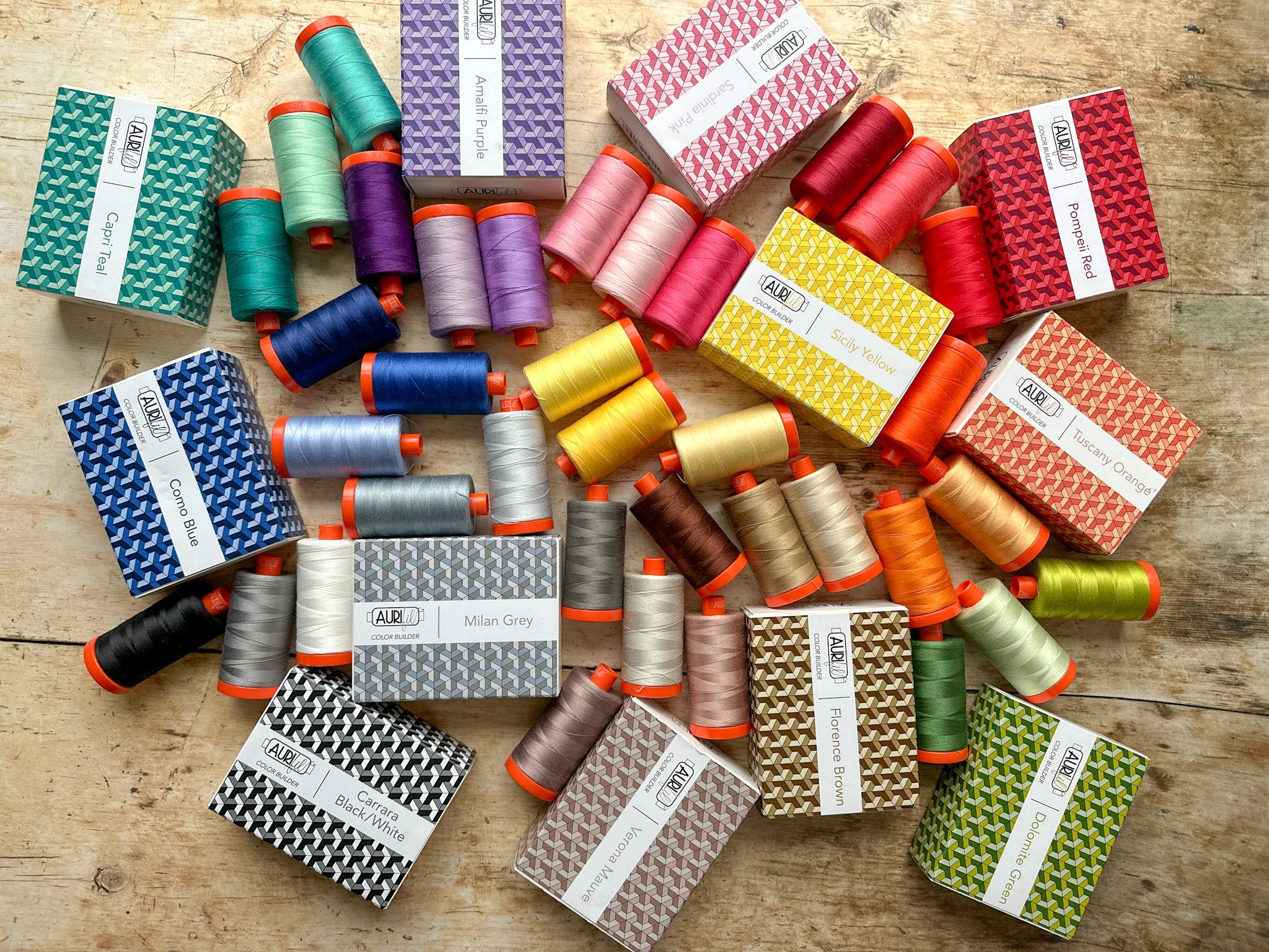 Aurifil Palazzo Block of the Month - FULL COLLECTION