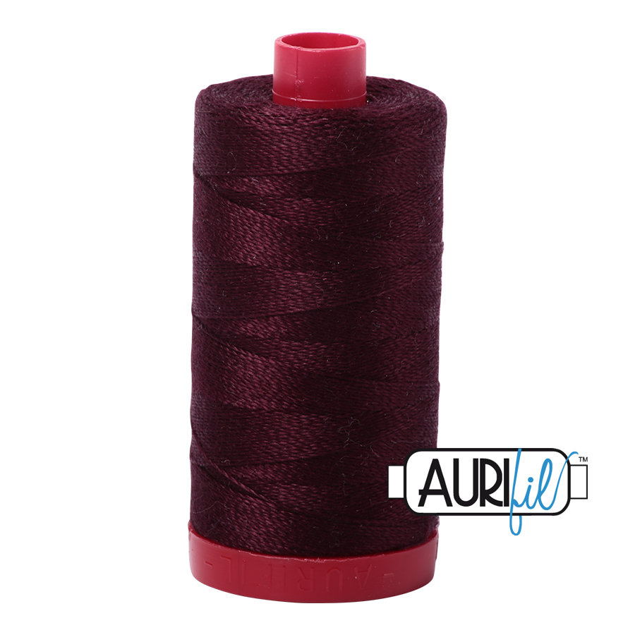 Aurifil Thread - 2465 Very Dark Brown