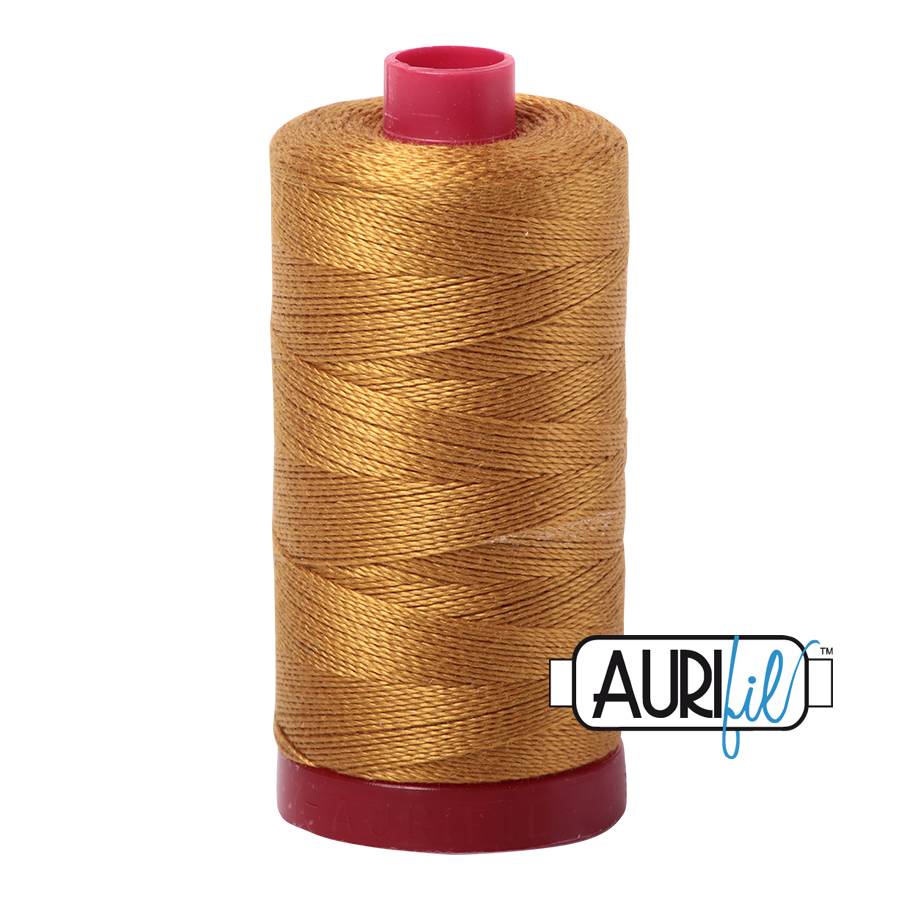 Aurifil Thread - 2975 Brass Gold