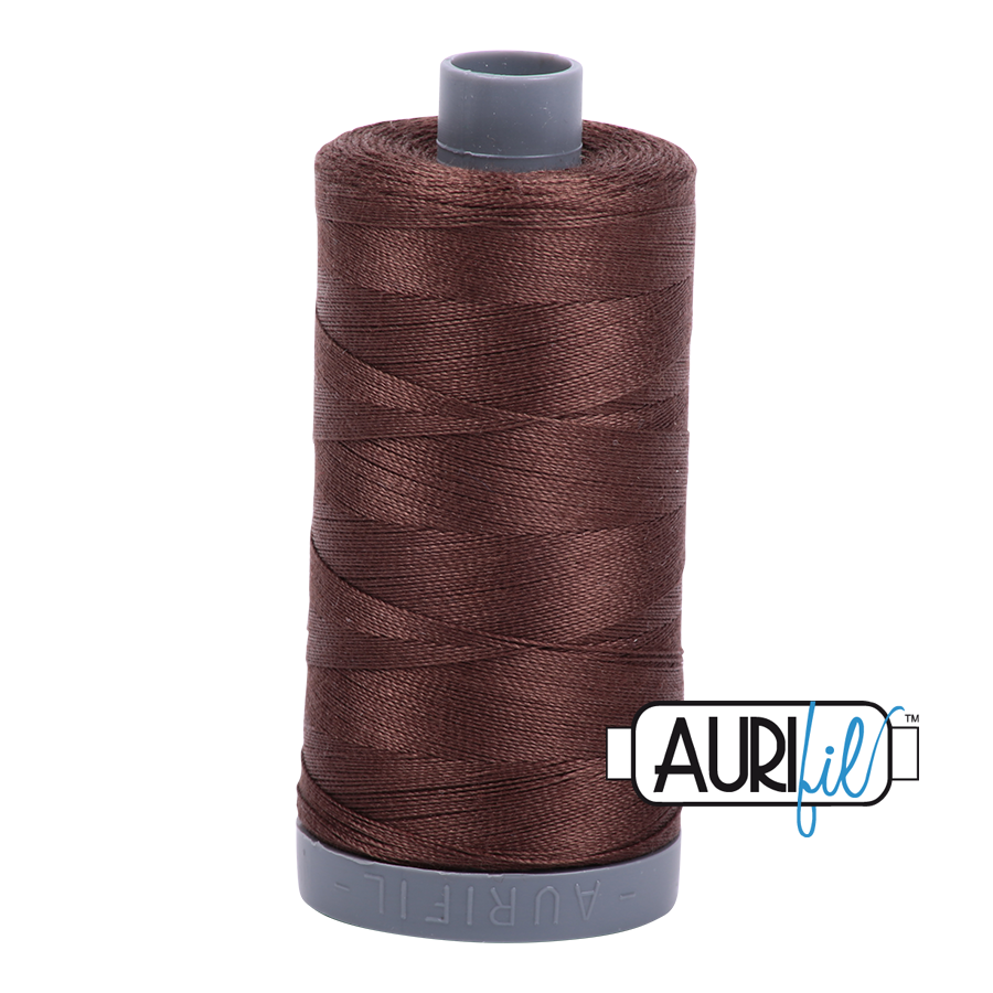 Aurifil Thread - 1285 Medium Bark