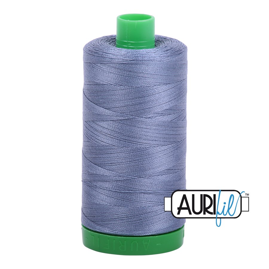 Aurifil Thread - 1248 Dark Grey Blue