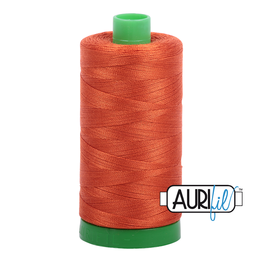 Aurifil Thread - 2240 Rusty Orange