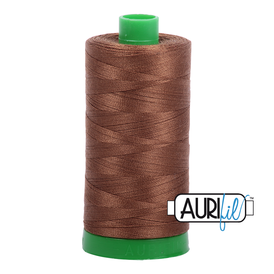 Aurifil Thread - 2372 Dark Antique Gold