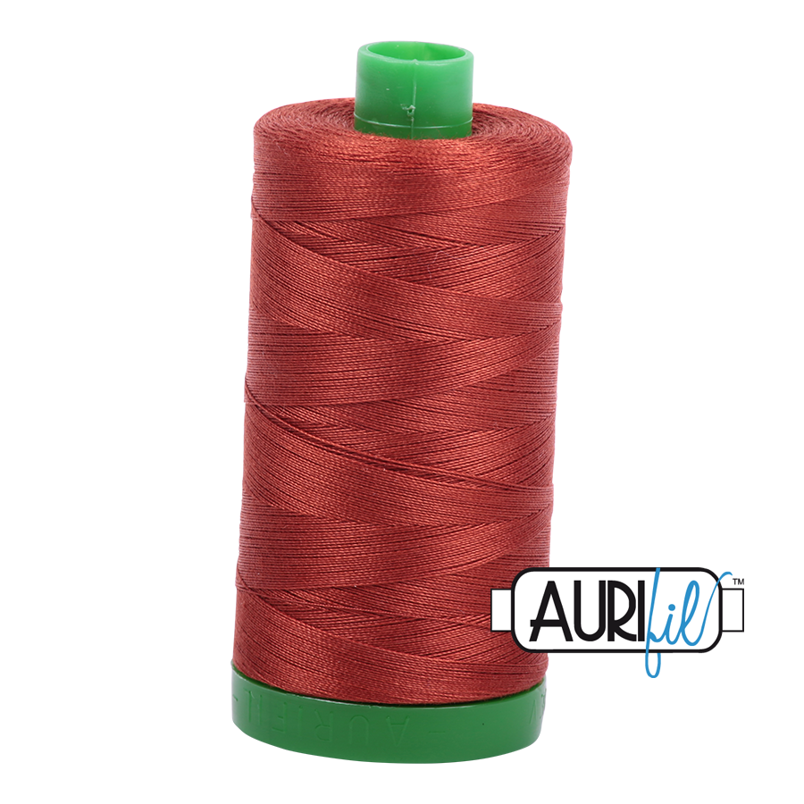 Aurifil Thread - 2385 Terracotta