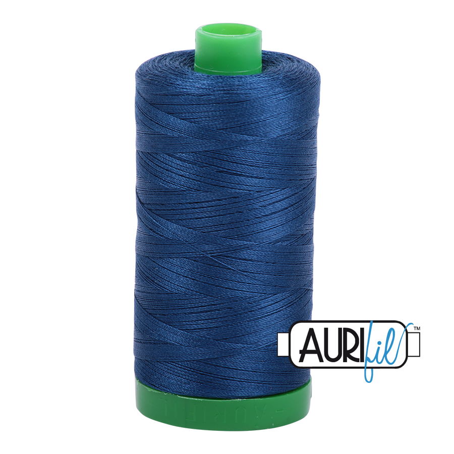 Aurifil Thread - 2783 Medium Delft Blue