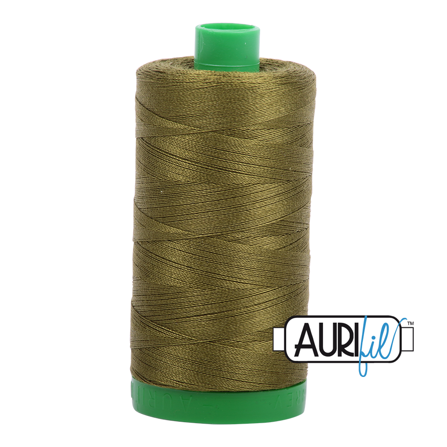 Aurifil Thread - 2887 Very Dark Olive