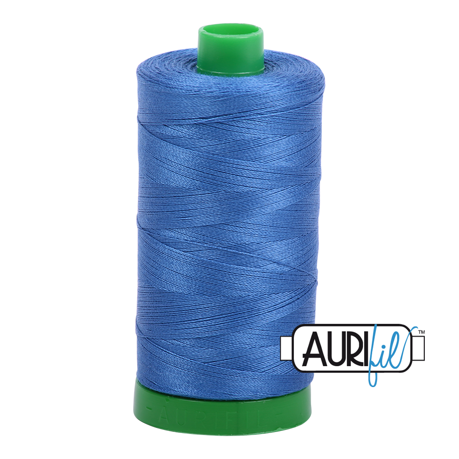 Aurifil Thread - 6738 Peacock Blue