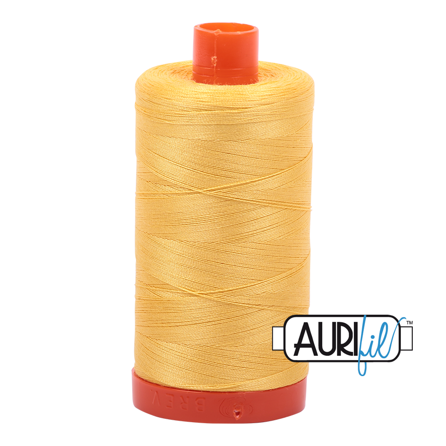 Aurifil Thread - 1135 Pale Yellow