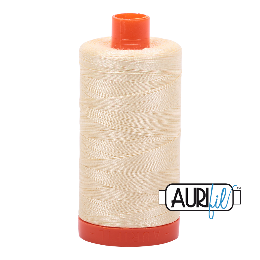 Aurifil Thread - 2110 Light Lemon