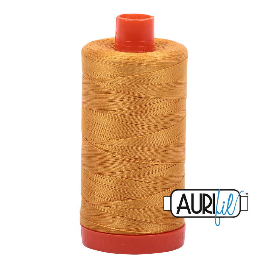 Aurifil Thread - 2140 Orange Mustard