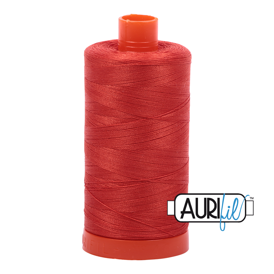 Aurifil Thread - 2245 Red Orange