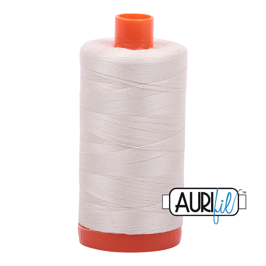 Aurifil Thread - 2309 Silver White