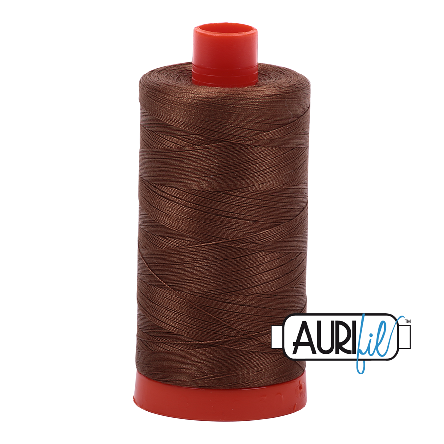 Aurifil Thread - 2372 Dark Antique Gold