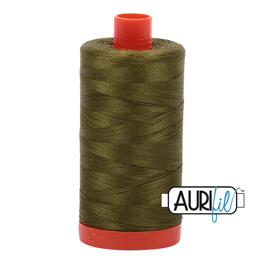 Aurifil Thread - 2887 Very Dark Olive