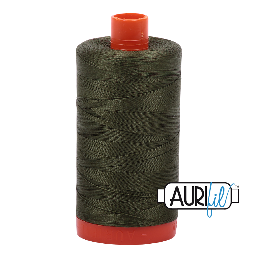 Aurifil Thread - 5023 Medium Green