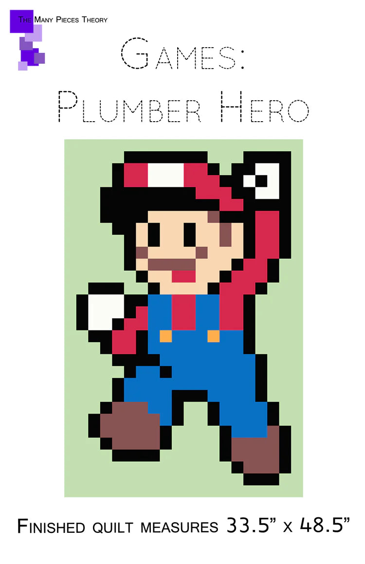 Patterns: Games: Plumber Hero by Quiltoni