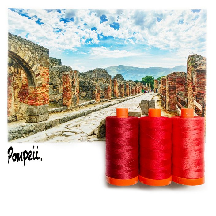 Aurifil Color Builder - Pompeii Red