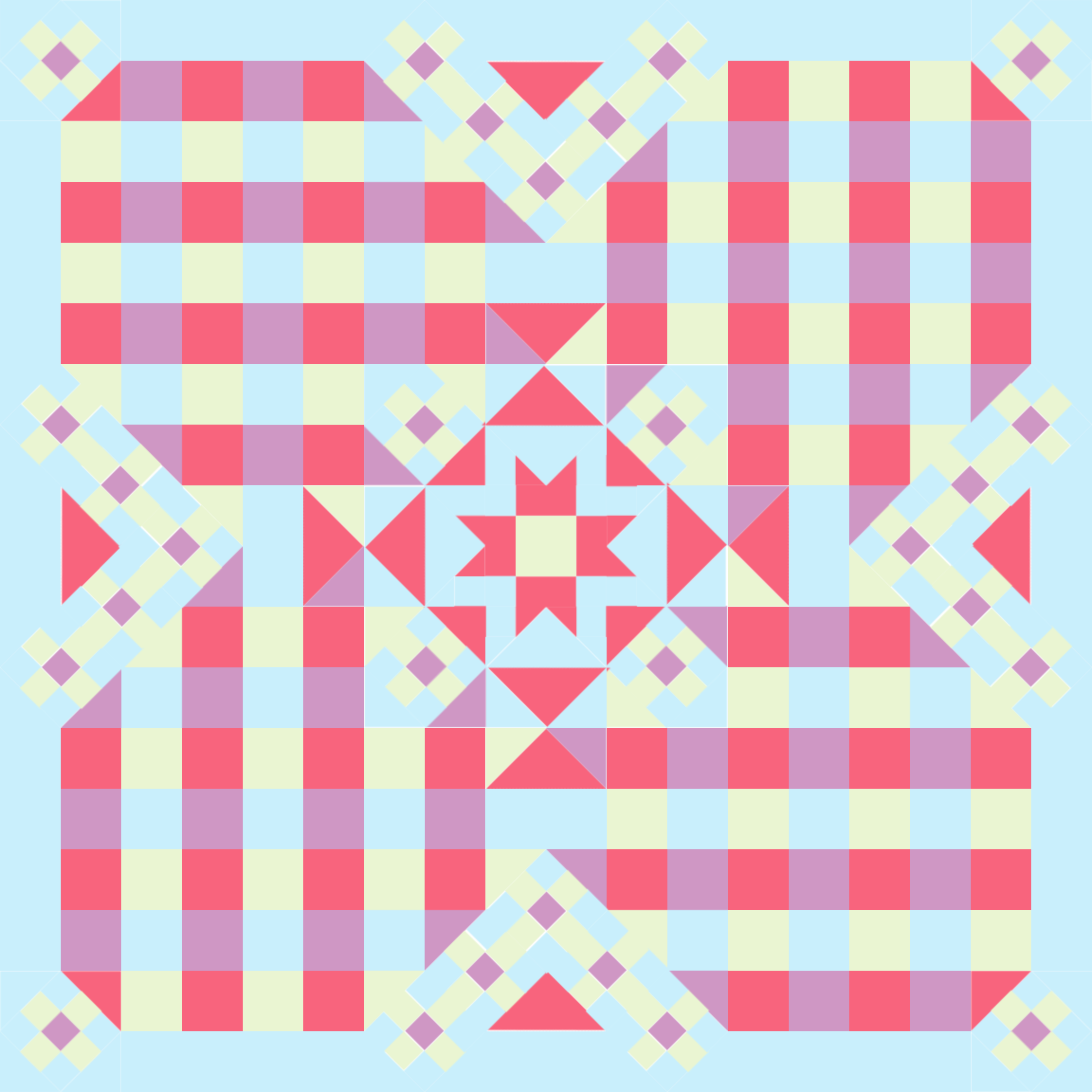 Lumber Jane Kit: THROW: Cotton Candy