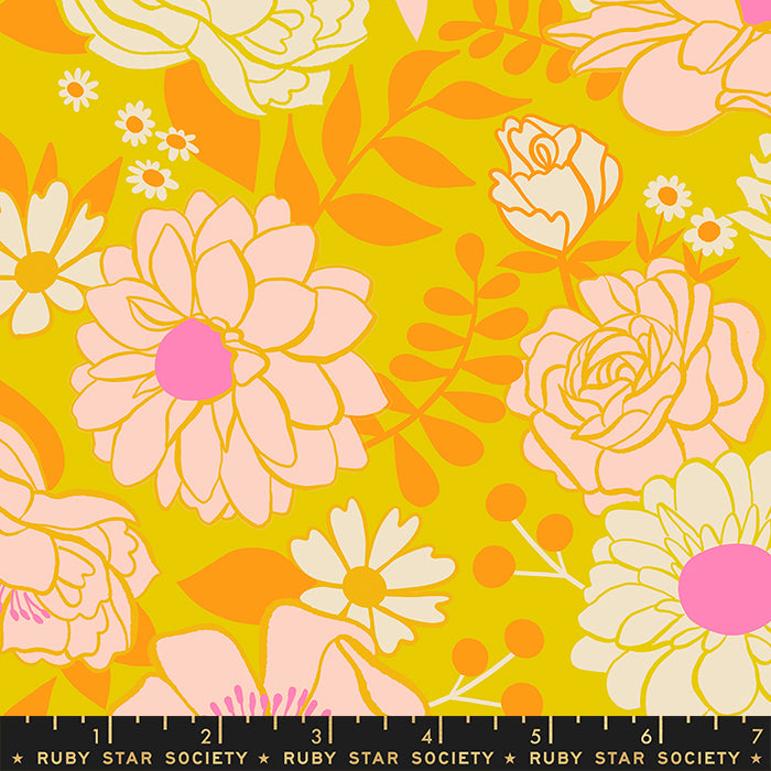 Morning Bloom- Golden Hour -Rise and Shine by Melody Miller of Ruby Star Society for Moda Fabrics