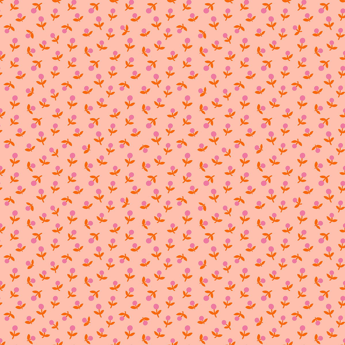 Sprout- Peach from Meadow Star by Alexia Abegg for Moda Fabrics