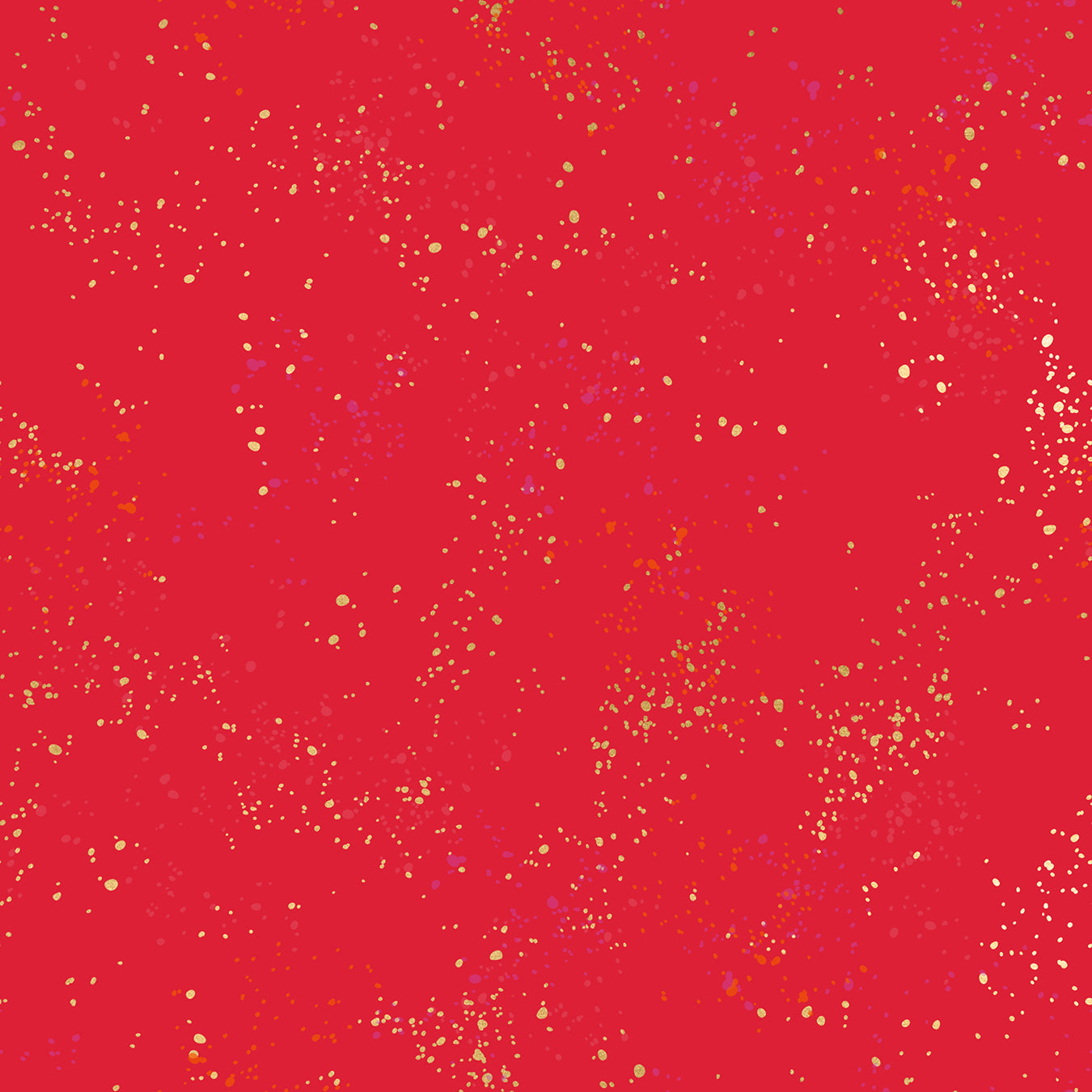 Scarlet- Speckled Metallic Fabric by Rashida Coleman Hale for Ruby Star Society