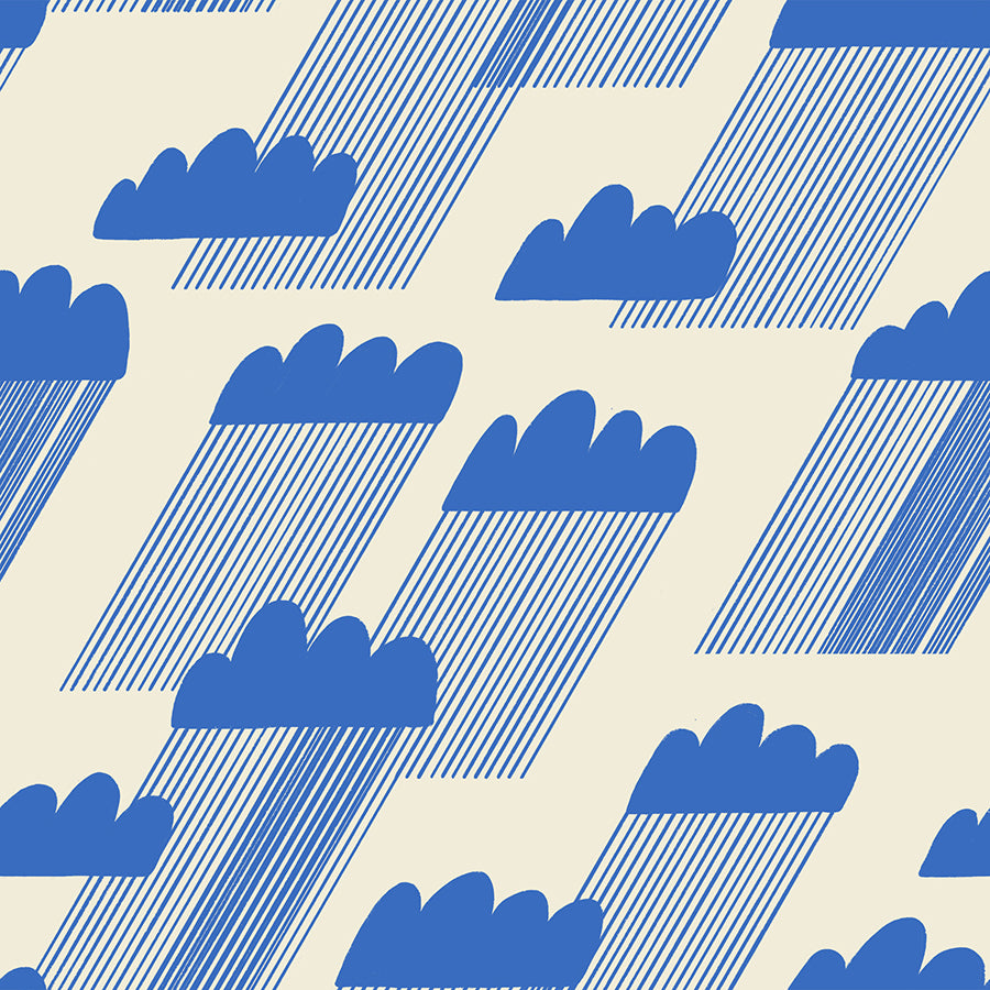 Rainclouds- Royal Blue from Water by Ruby Star Society for Moda Fabrics