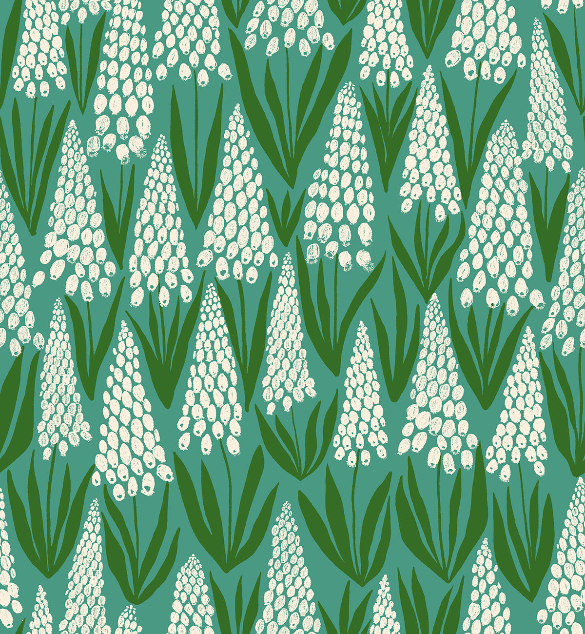 Watercress - Muscari from Endpaper by Jen Hewett for Ruby Star Society