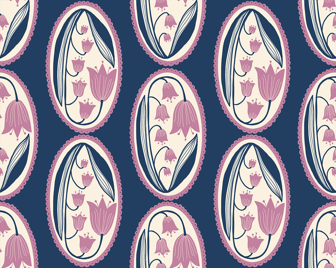 Bluebell - Lily of the Valley Cameo from Endpaper by Jen Hewett for Ruby Star Society