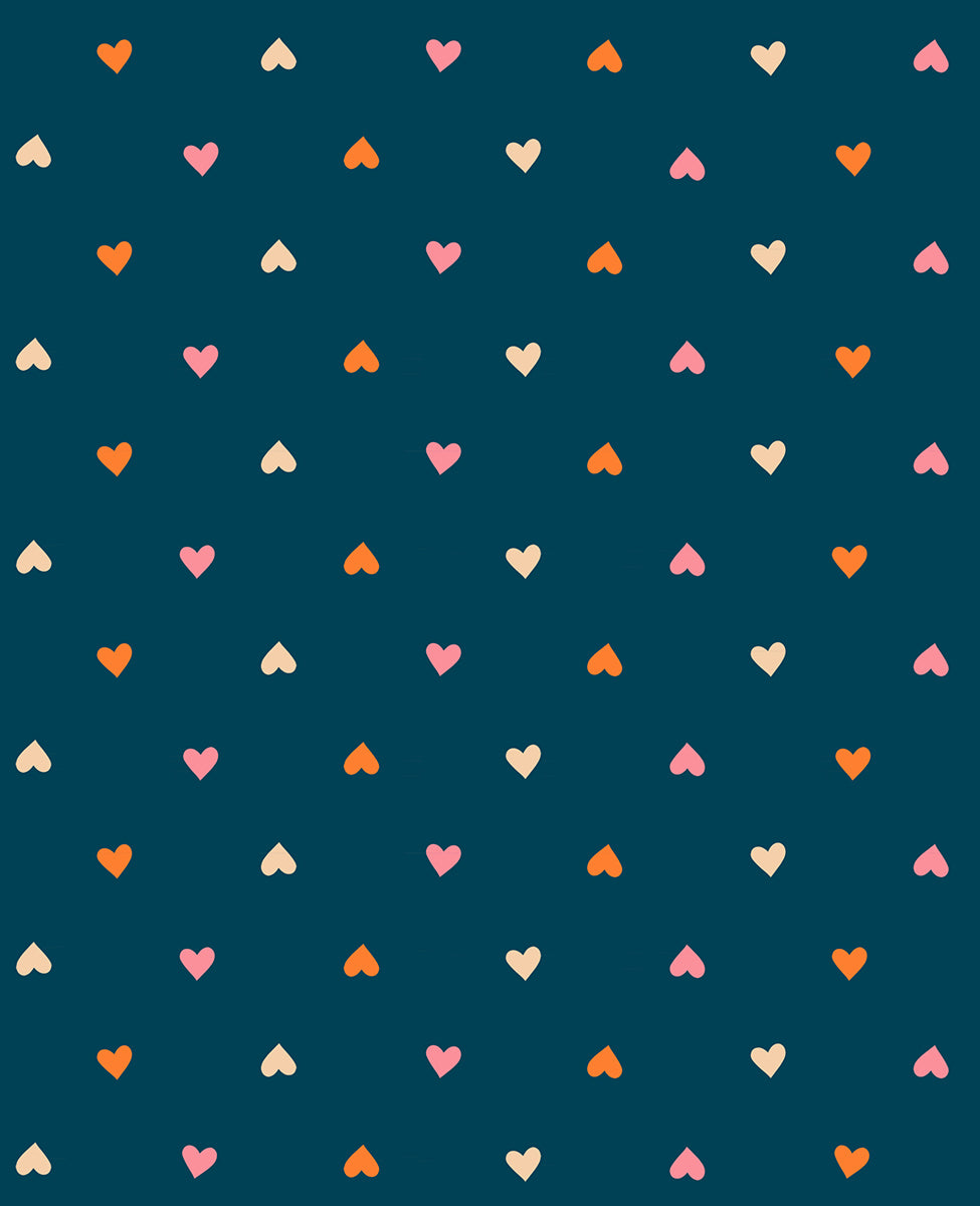 Hearts- Galaxy- Juicy by Melody Miller of Ruby Star Society for Moda Fabrics