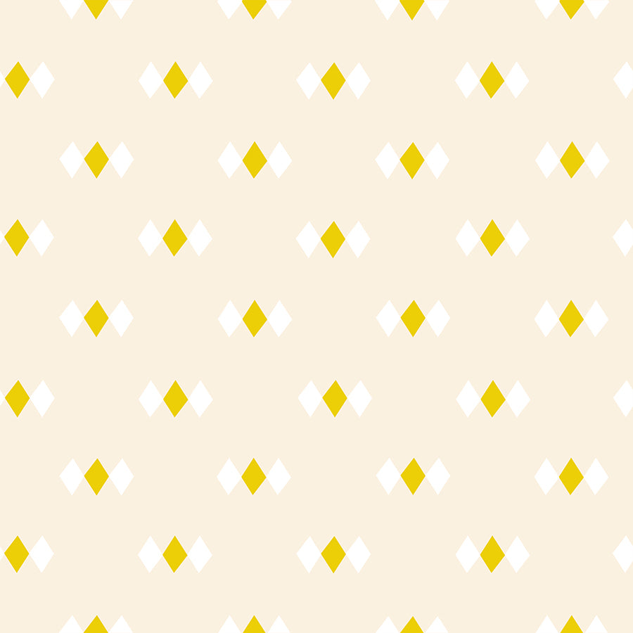 Diamonds- Shell- Juicy by Melody Miller of Ruby Star Society for Moda Fabrics