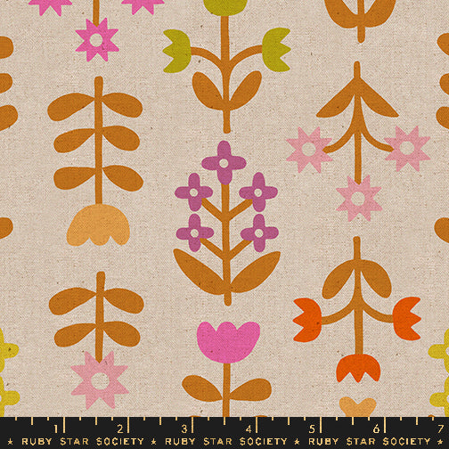 Meadow CANVAS- Natural from Favorite Flowers by Ruby Star Society