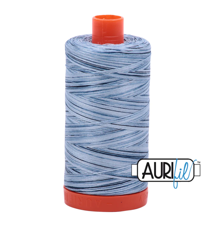 Aurifil Thread - 4669 Stonewash Blues