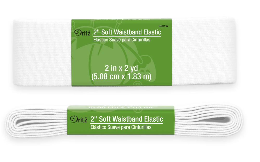 Dritz 2" Soft Waistband Elastic
