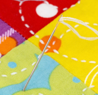 Needles: Gold-Eye Big Stitch Quilting Needles by Dritz