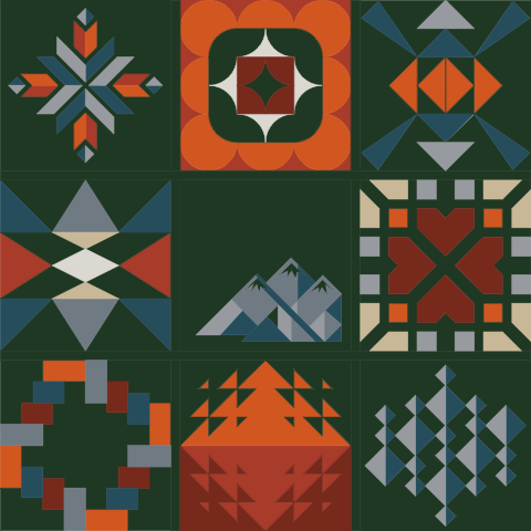 Kit: Solstice Sampler 2024- Pine Forest