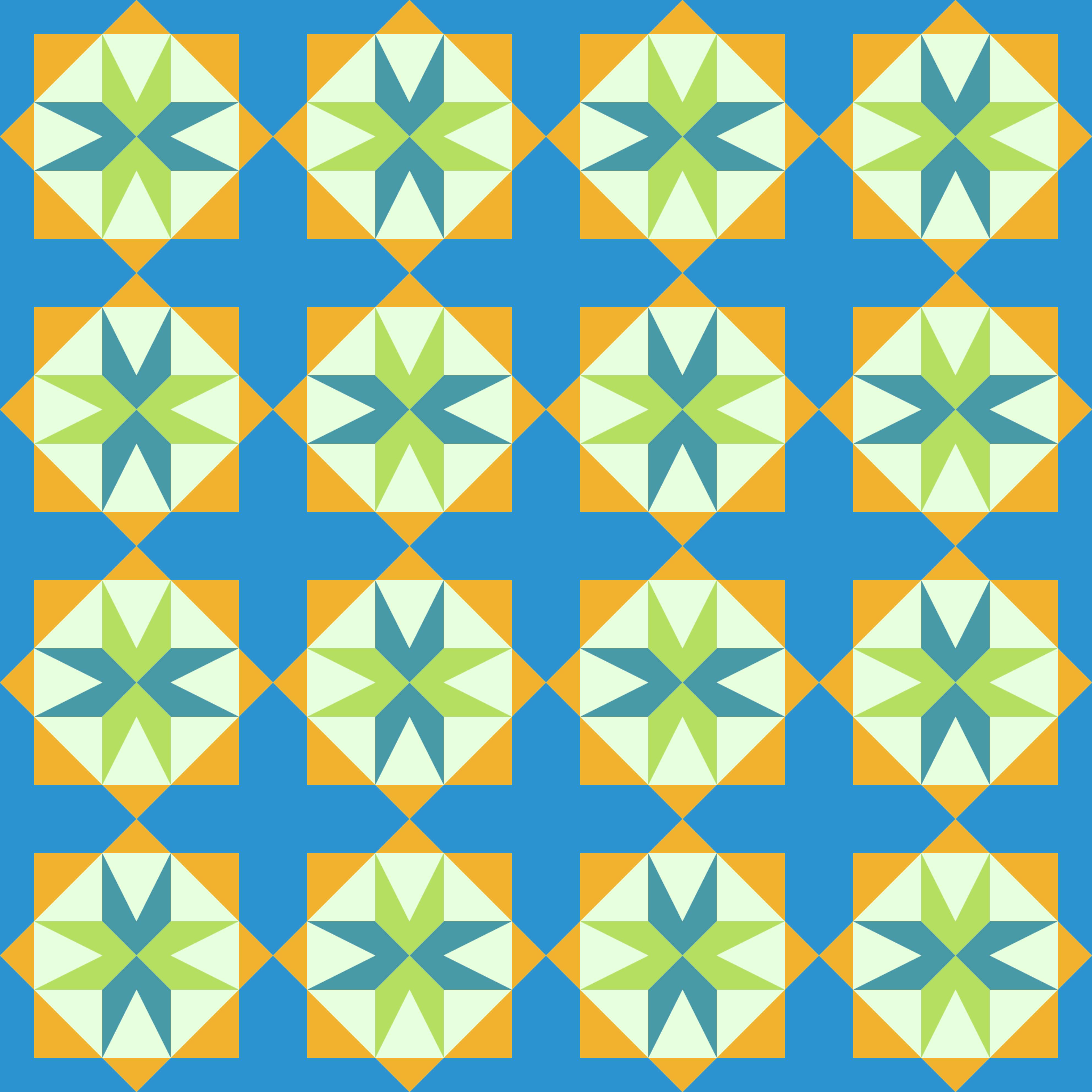 Star Island Kit: LARGE THROW: Pondside Picnic