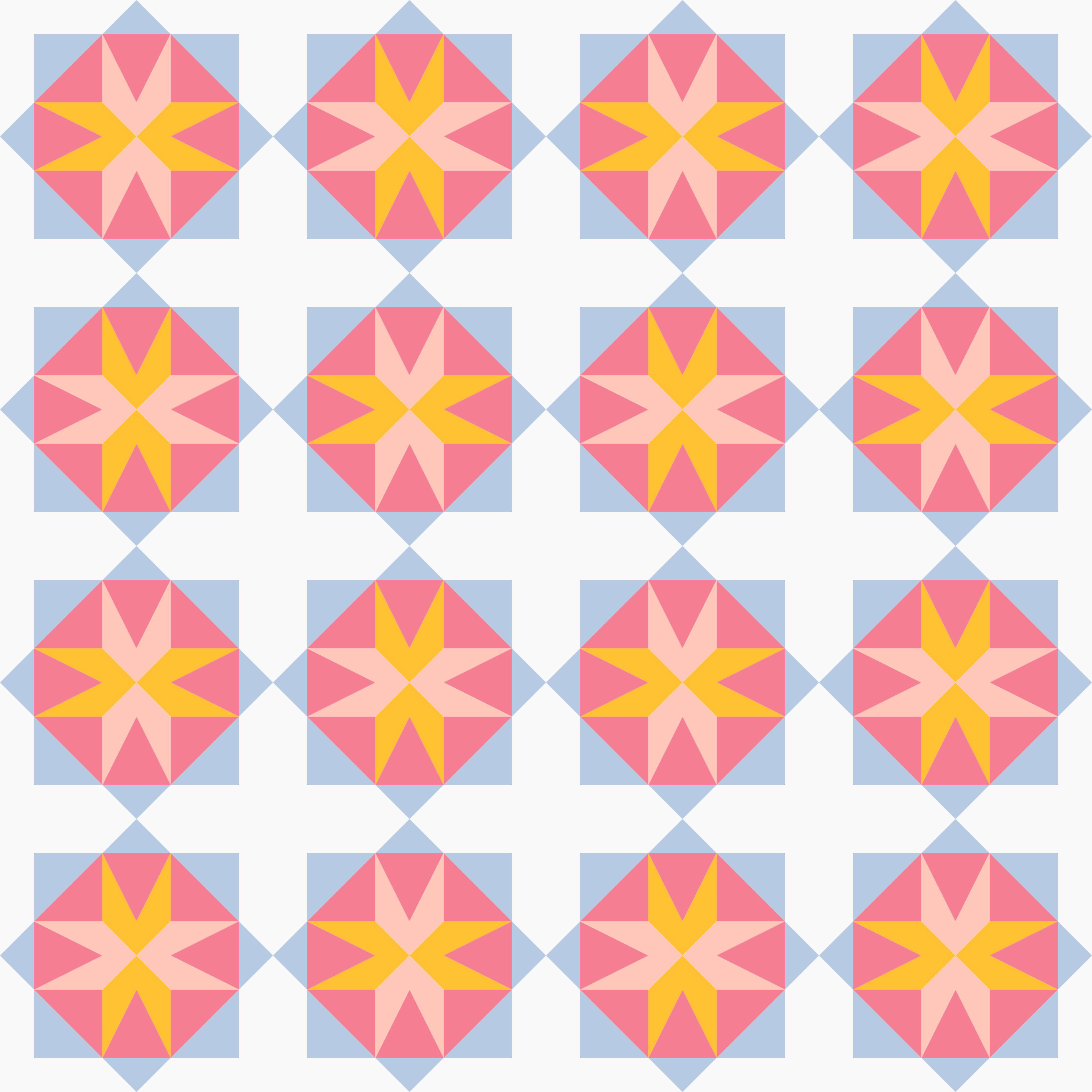 Star Island Kit: LARGE THROW: Sweet Pea