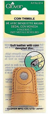 Hand Sewing: Coin Thimble by Clover