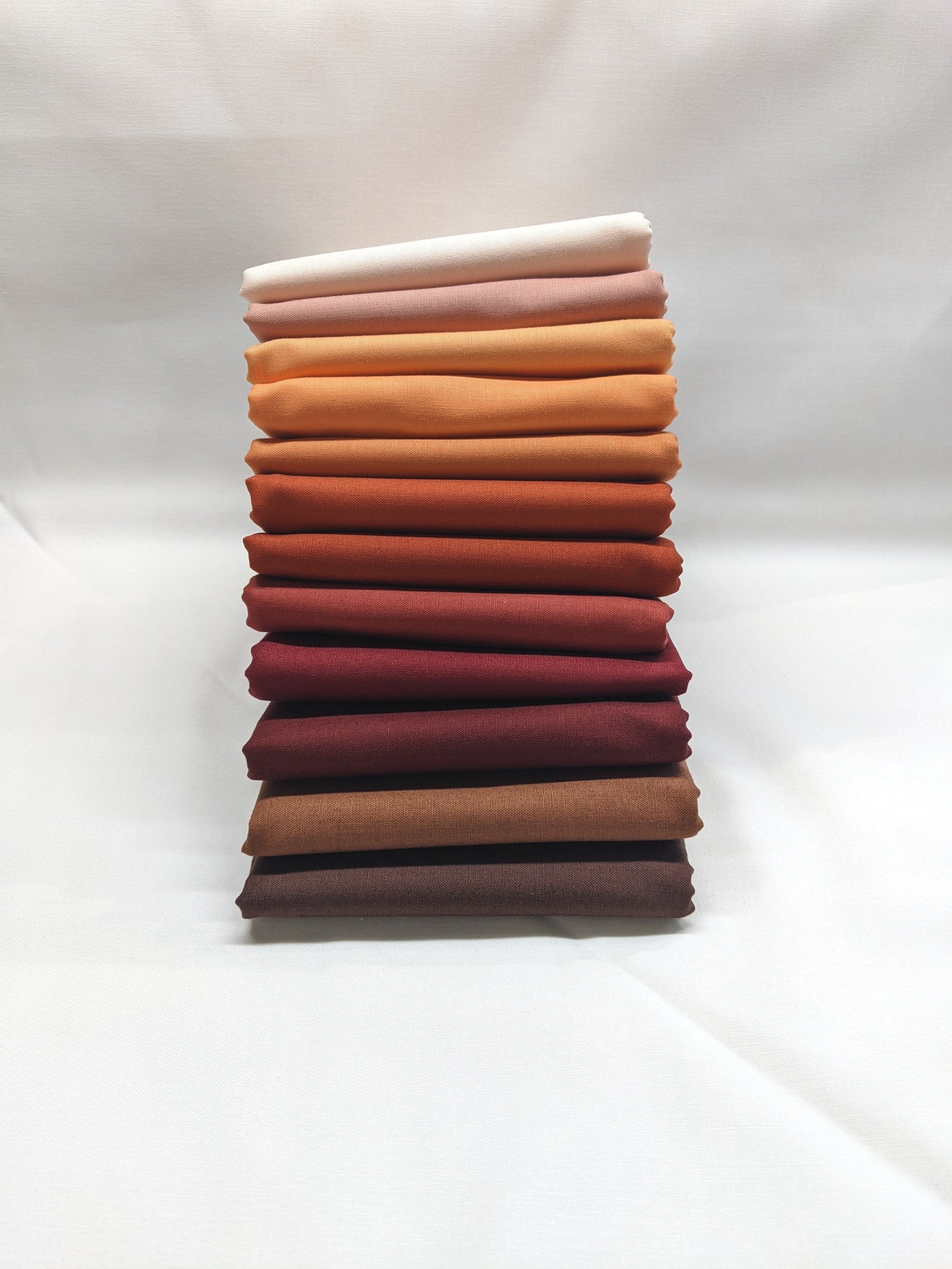 Precut: Bronze Color Wash Bundle - 12 Half Yards