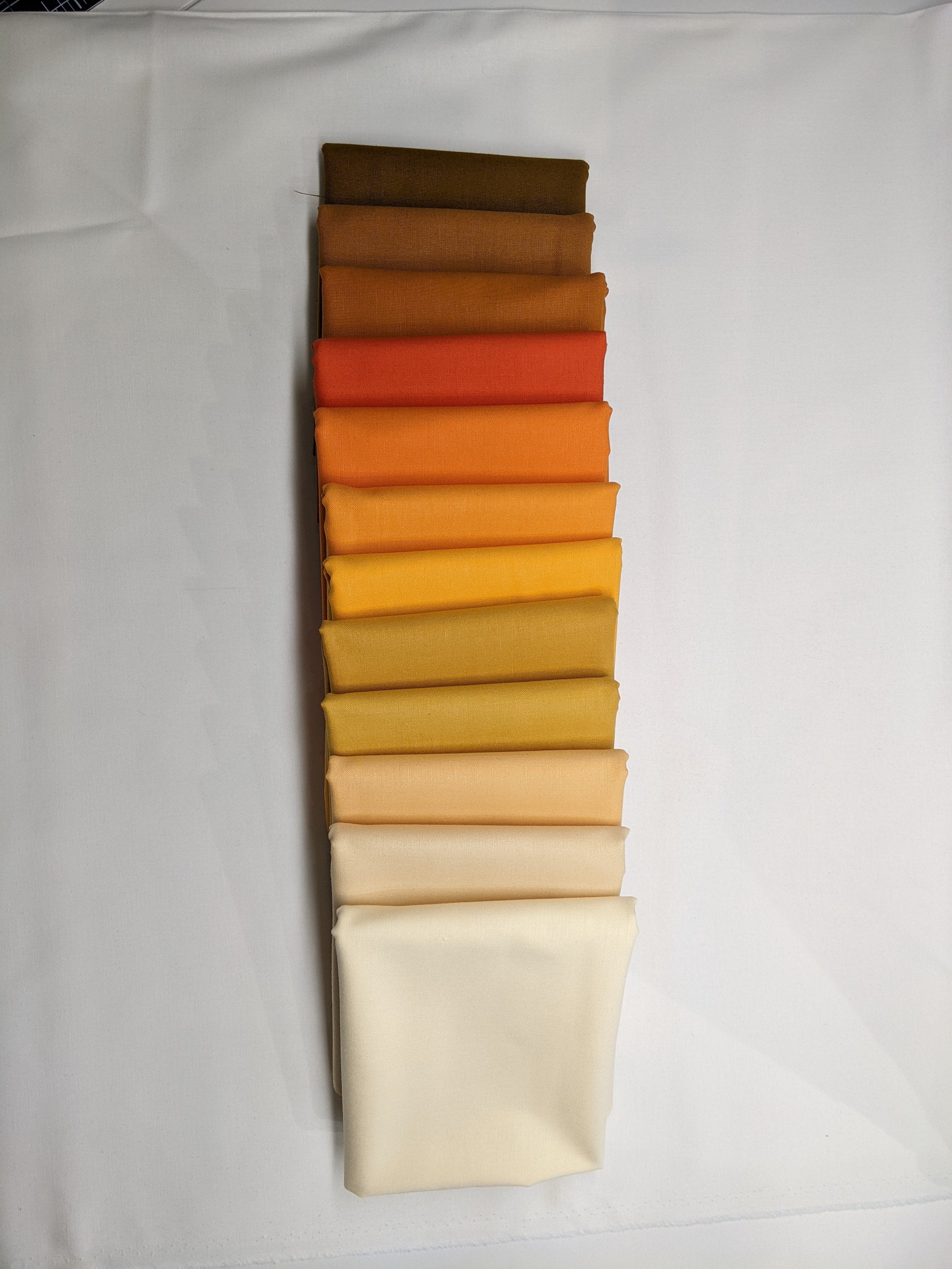 Precut: Orange Color Wash Bundle - 12 Half Yards