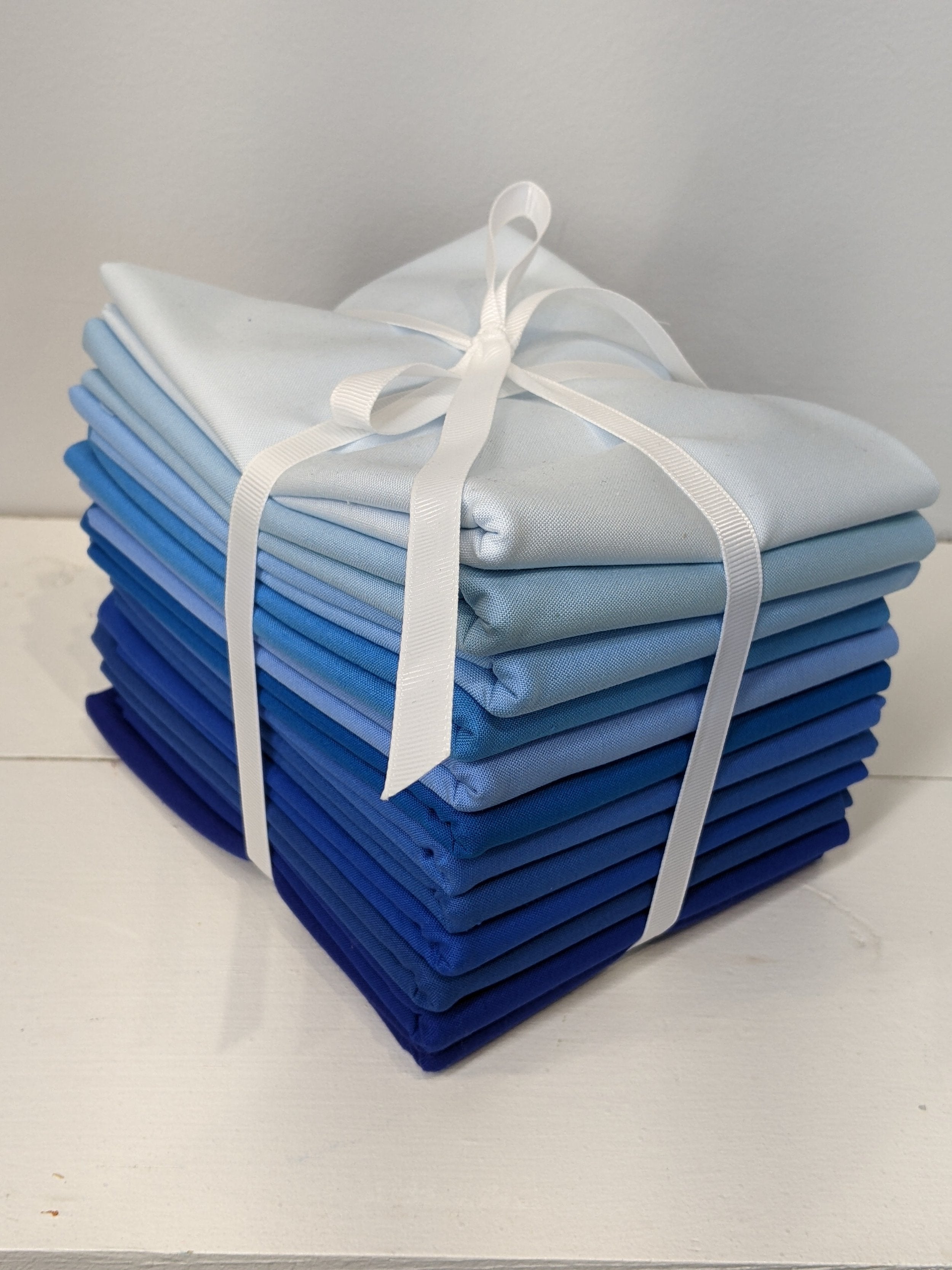 Precut: Blue Color Wash Bundle 12 Half Yards